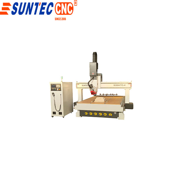 4 axis cnc router ST1530 3d moould making 180 degree rotary spindle 