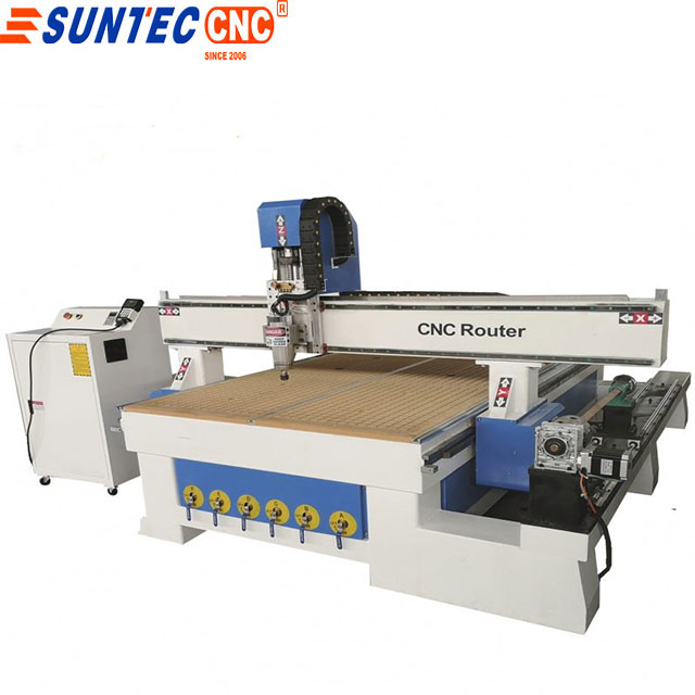 China rotary 3d carving cnc router ST1325 2d engraving wood working 4 axis cnc router 