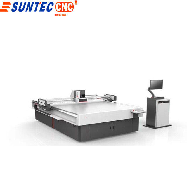 oscillating knife cutting machine for car mat cutting with 3d scanner 