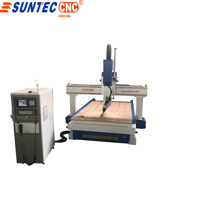 High density polyurethane sheet foam 3d mould making 180 degree rotary ATC cnc router ST1830