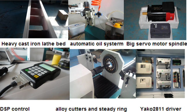 suntec cnc lathe main parts 