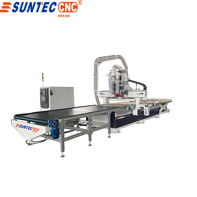 suntec nesting cnc router loading unloading 