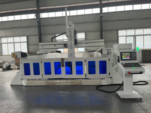 SUNTEC 5 AXIS CNC IN WORKSHOP 