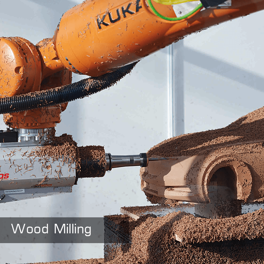 kuka robot for wood 