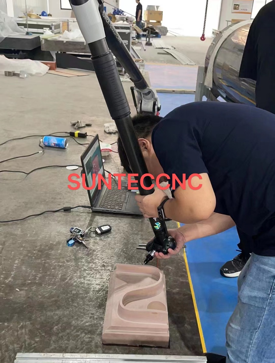 laser test suntec 5 axis precision 