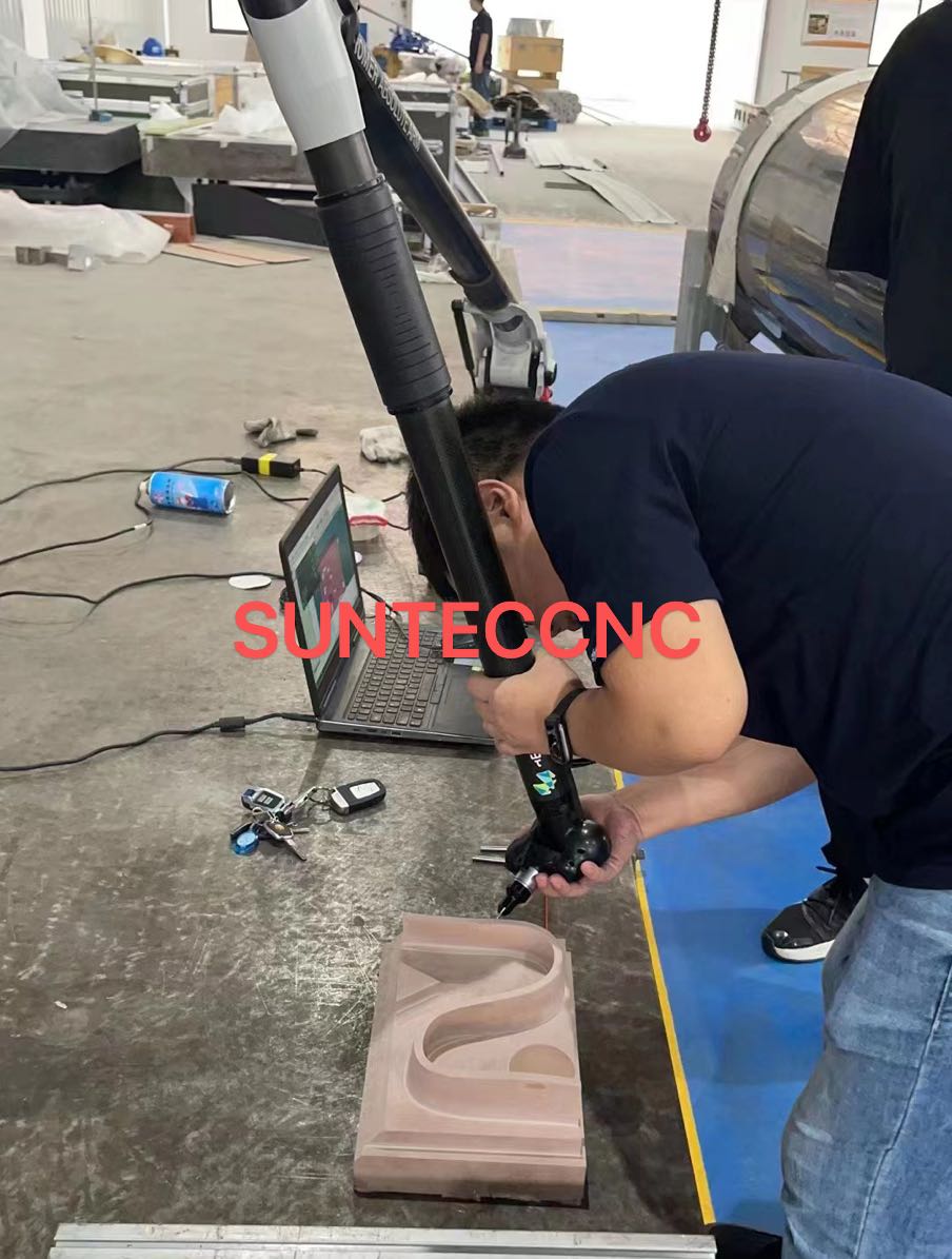 suntec test precision 5 axis cnc router 