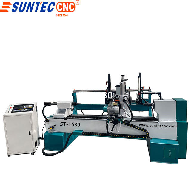 automatic feeding single axis double cutters 4 axis