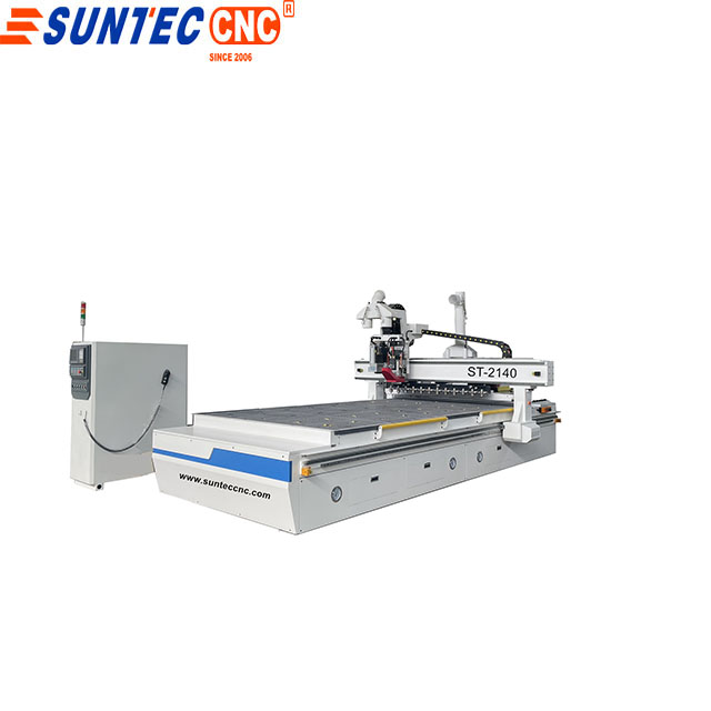 Customized ST2140 wood cabinet making atc wood cnc router for UK 