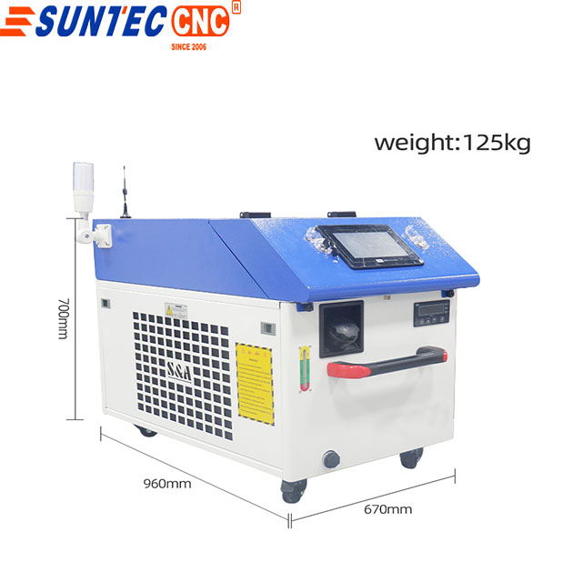 1000w 1500w 2000w handle three in one fiber laser welding cutting rust movable machine