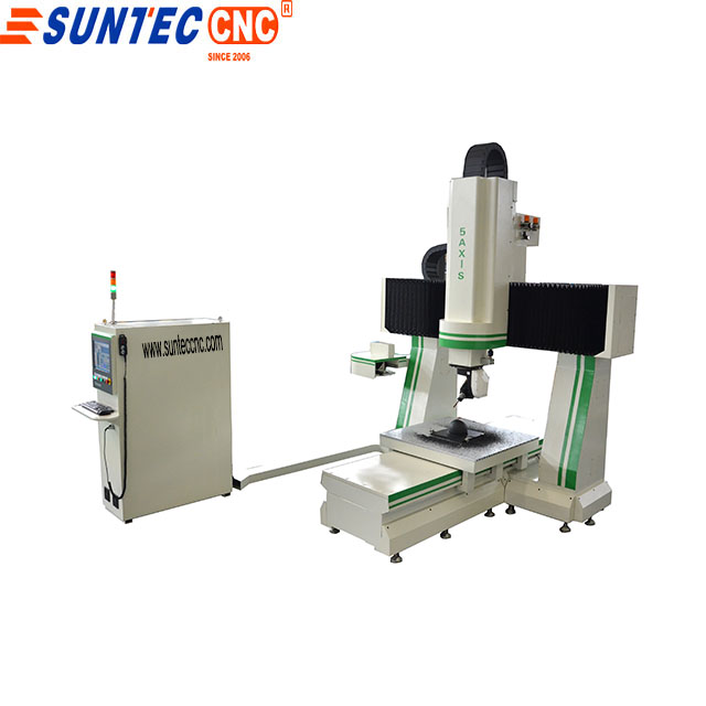 New energy car parts making 5 axis cnc router ST-1020 single table 