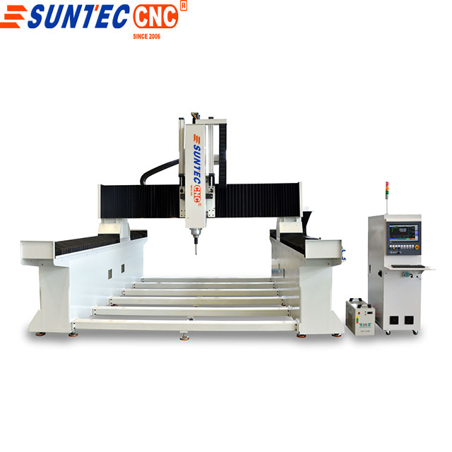 New engergy car wood mold making suntec 4 axis cnc router ST-2030 