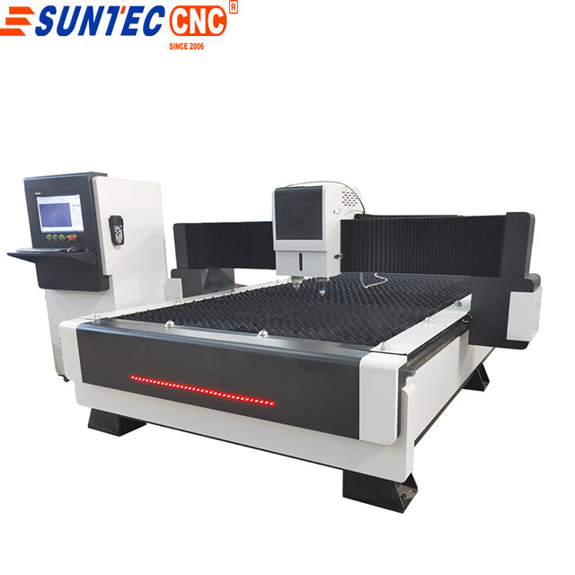 Customized suntec combined fiber laser plasma cutte