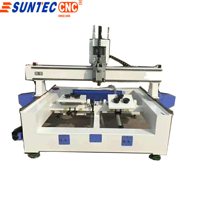 Suntec 3 axis wood chair making machine double tabl