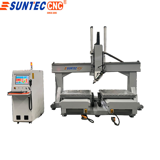 suntec 4 axis cnc solid wood columns staircase making cnc router 