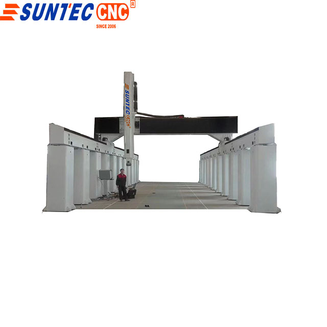 Customized Suntec  30M length yacht boat 3d mold making 5 axis cnc router 