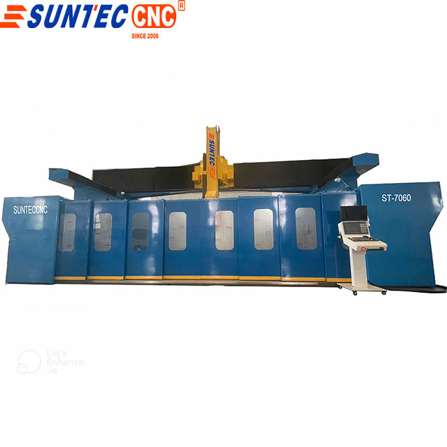 high speed 5 axis cnc router for composite material light metal making 